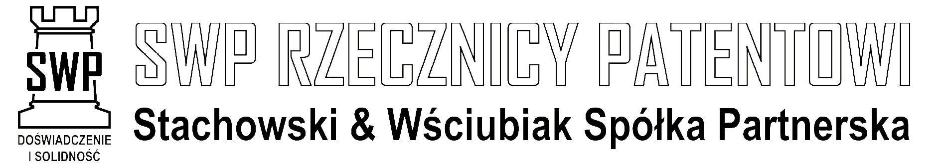 SWP RZECZNICY PATENTOWI Stachowski & Wściubiak Sp.p
